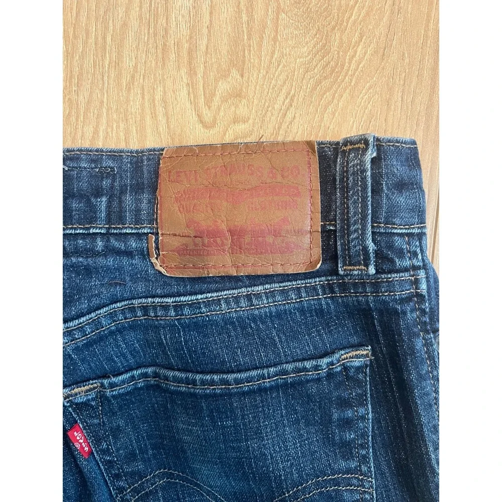 Levi's 510 Super Skinny Jeans Mens 32x30 Dark Wash Stretch Denim Blue